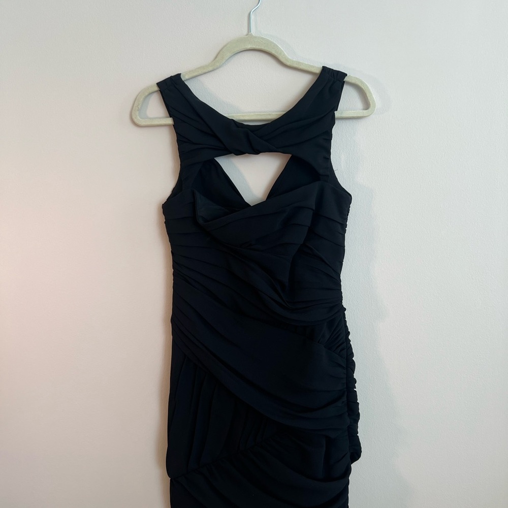 Karen Millen Black Backless Dress